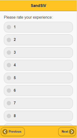 Survey Settings/Advanced Settings - WEB Channel – SandSIV Support Center